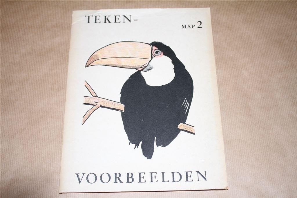 Tekenvoorbeelden Map 2 - Uitg. Ten Brink - Ca 1950, Boeken, Ophalen of Verzenden, Gelezen