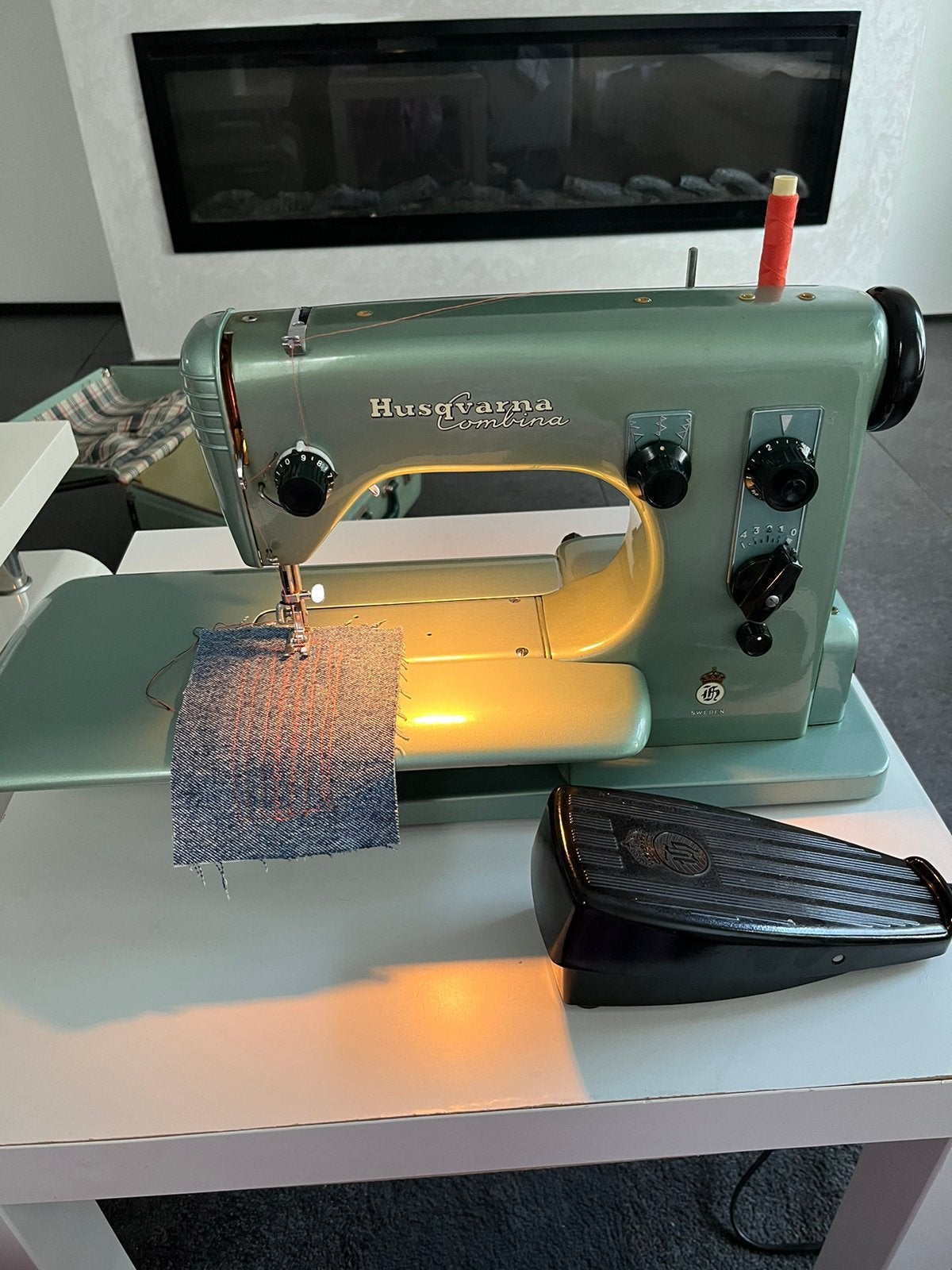 Husqvarnanaaimachine, Ophalen of Verzenden, Gebruikt, Toebehoren, Overige merken