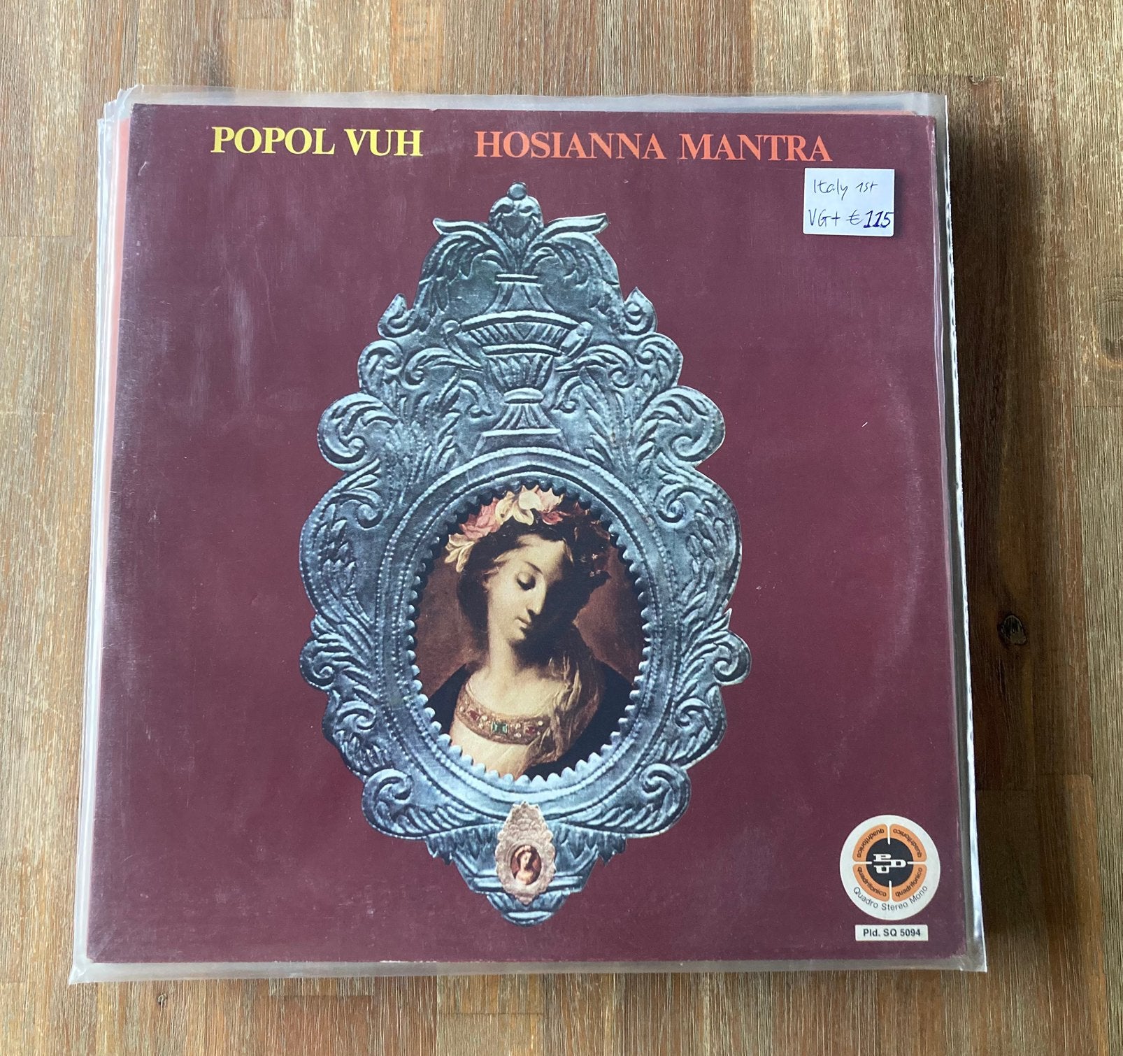 Popol Vuh - Hosianna Mantra Italy 1st Press, Ophalen of Verzenden, Zo goed als nieuw, 12 inch, Poprock