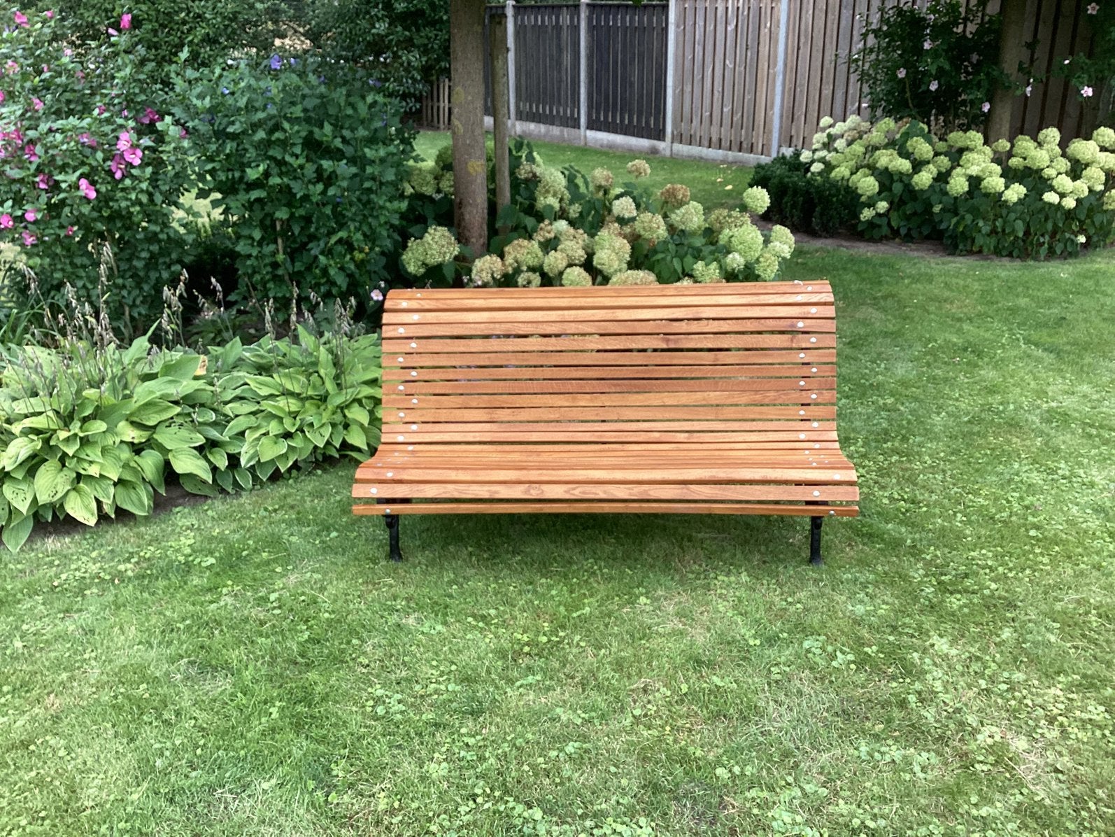 Schitterende antieke tuin park bank,, Ophalen, Zo goed als nieuw, Hout