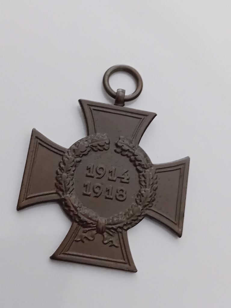 Hindenburgkruis 1914-1918, Verzamelen, Militaria | Algemeen, Verzenden, Landmacht, Duitsland, Lintje, Medaille of Wings