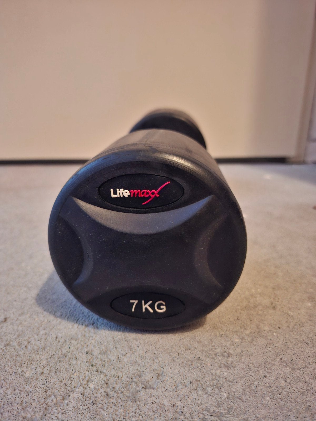 Lifemaxx dumbbell 7kg - Gebruikt maar goede staat, Ophalen of Verzenden, Gebruikt, Dumbbell