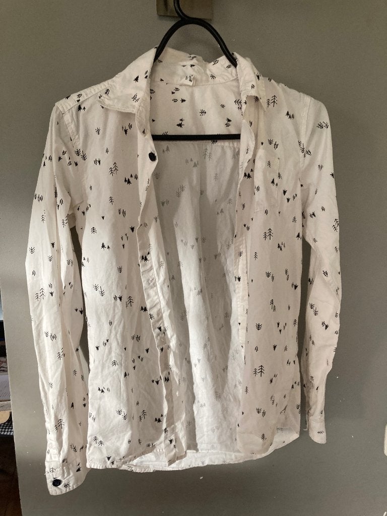 Prachtige kerstblouse maat 158/164, Kinderen en Baby's, Kinderkleding | Maat 158, Ophalen of Verzenden, Zo goed als nieuw, Jongen of Meisje