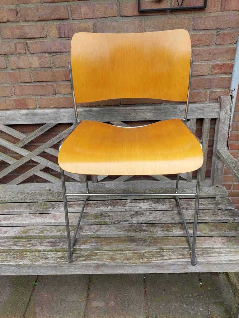 Vintage Howe 40/4 houten stoel - David Rowland design, Ophalen
