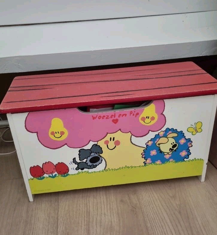 Woezel en Pip speelgoedkist, Ophalen, Gebruikt, Jongen of Meisje