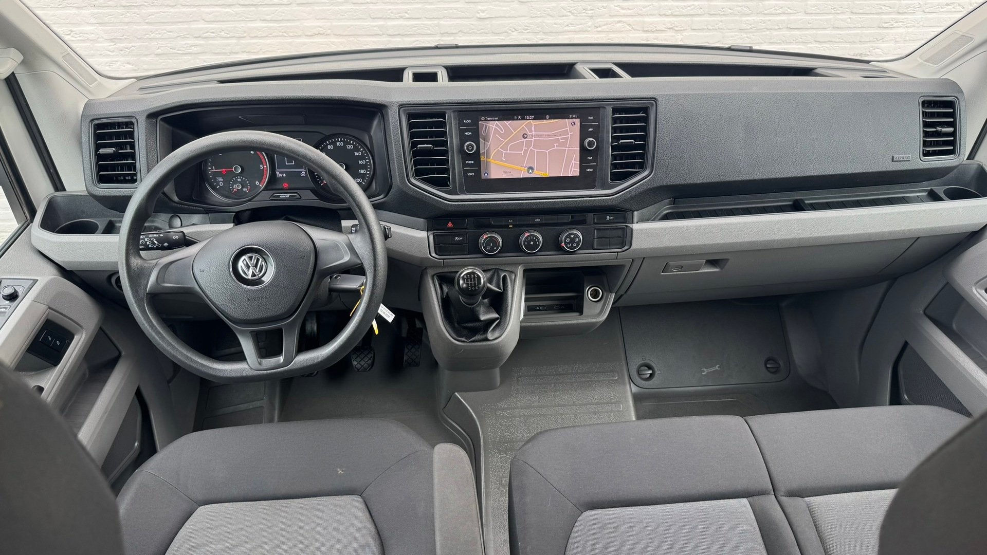 Volkswagen Crafter 35 2.0 TDI L3 Pick up 7 pers. Trekhaak Ga, Auto's, Volkswagen, Voorwielaandrijving, Stof, Gebruikt, 4 cilinders