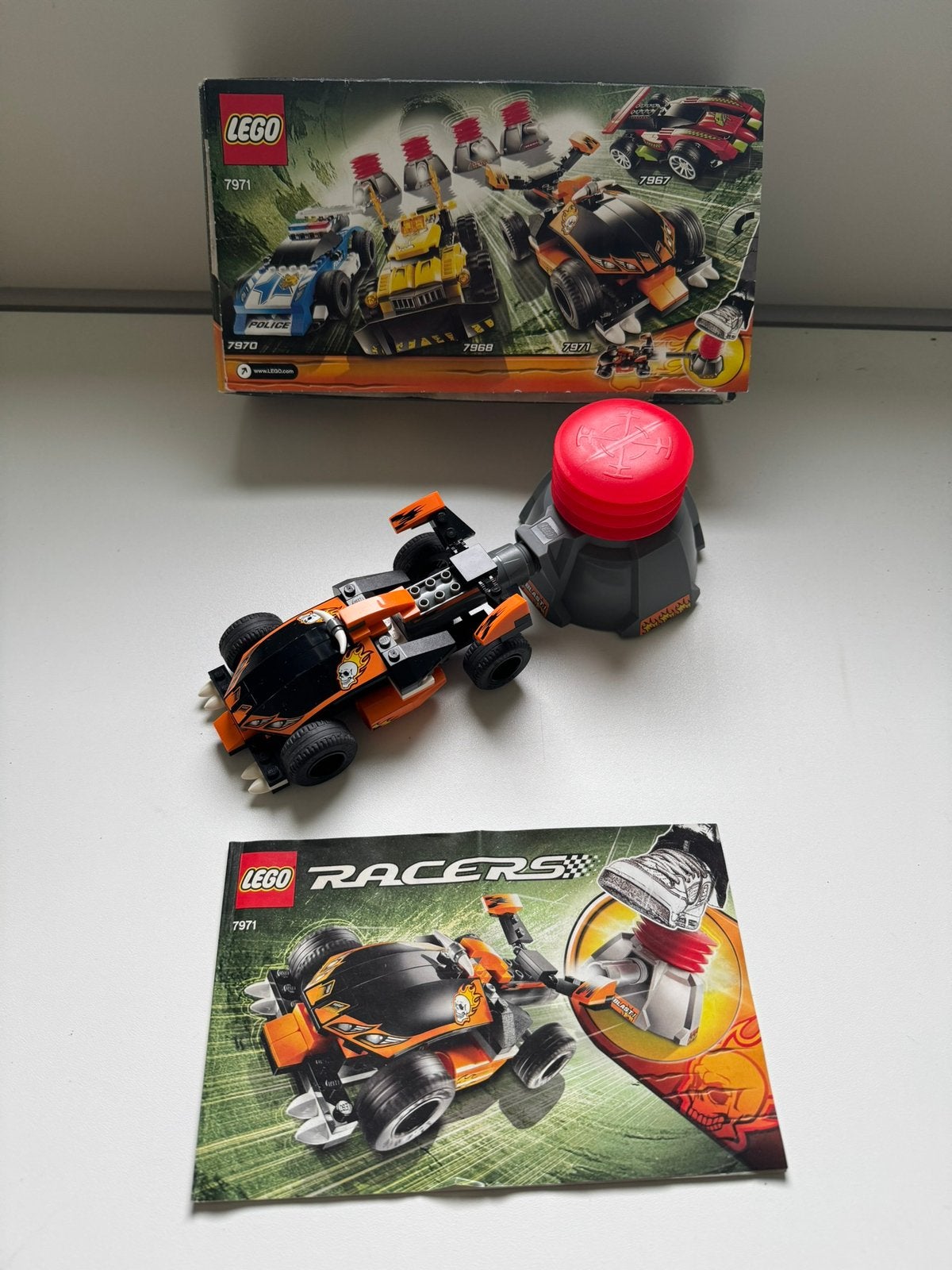 Lego racers 7971 compleet, Inclusief instructies, Lego, Ophalen of Verzenden, Zo goed als nieuw