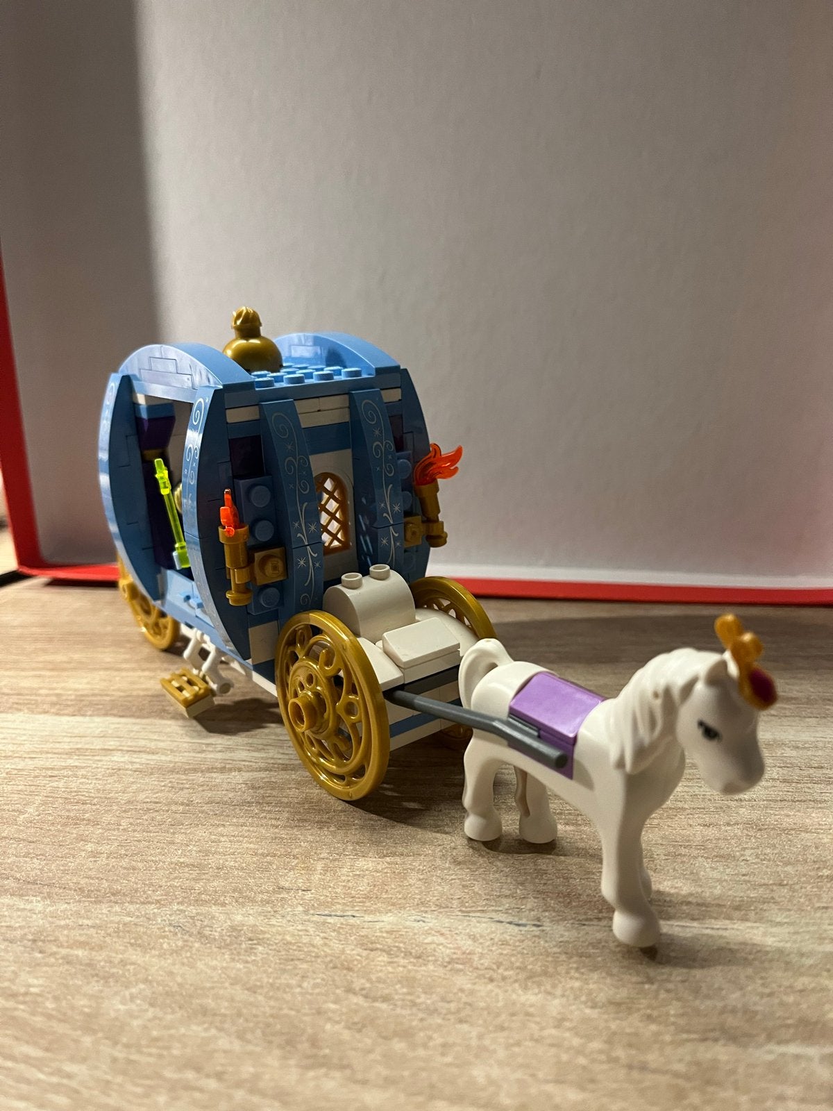Lego Disney Princess Assepoester's Romantische Koets (41053), Lego, Ophalen of Verzenden, Zo goed als nieuw, Compleet