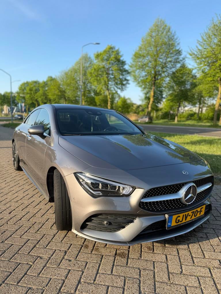 Mercedes-Benz CLA 180 136pk 7G-DCT 2019 Grijs, CLA, 136 pk, 4 cilinders, Alcantara