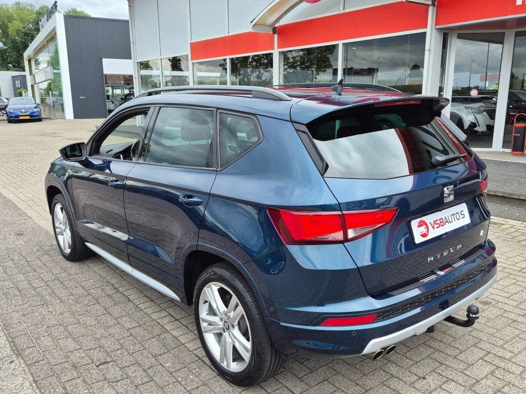 Seat ATECA 1.4 TSI ACT. AUT. 150PK FR PANO-DAK TREKHAAK CAME, Automaat, Gebruikt, 4 cilinders, Blauw
