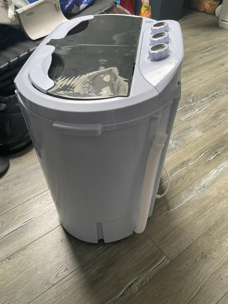 Camping wasmachine, Ophalen of Verzenden, Zo goed als nieuw