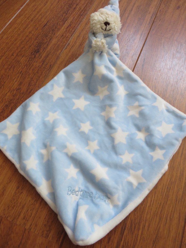 Beertje met knuffeldoek (1.7), Overige merken, Overige typen, Blauw, Ophalen of Verzenden