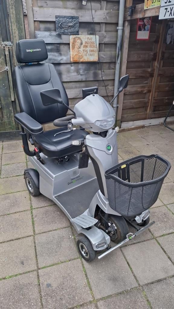Mooie Quingo Scootmobiel met achteruitrijcamera, Diversen, Brommobielen en Scootmobielen, Ophalen, 46 km of meer, 16 km/u of meer