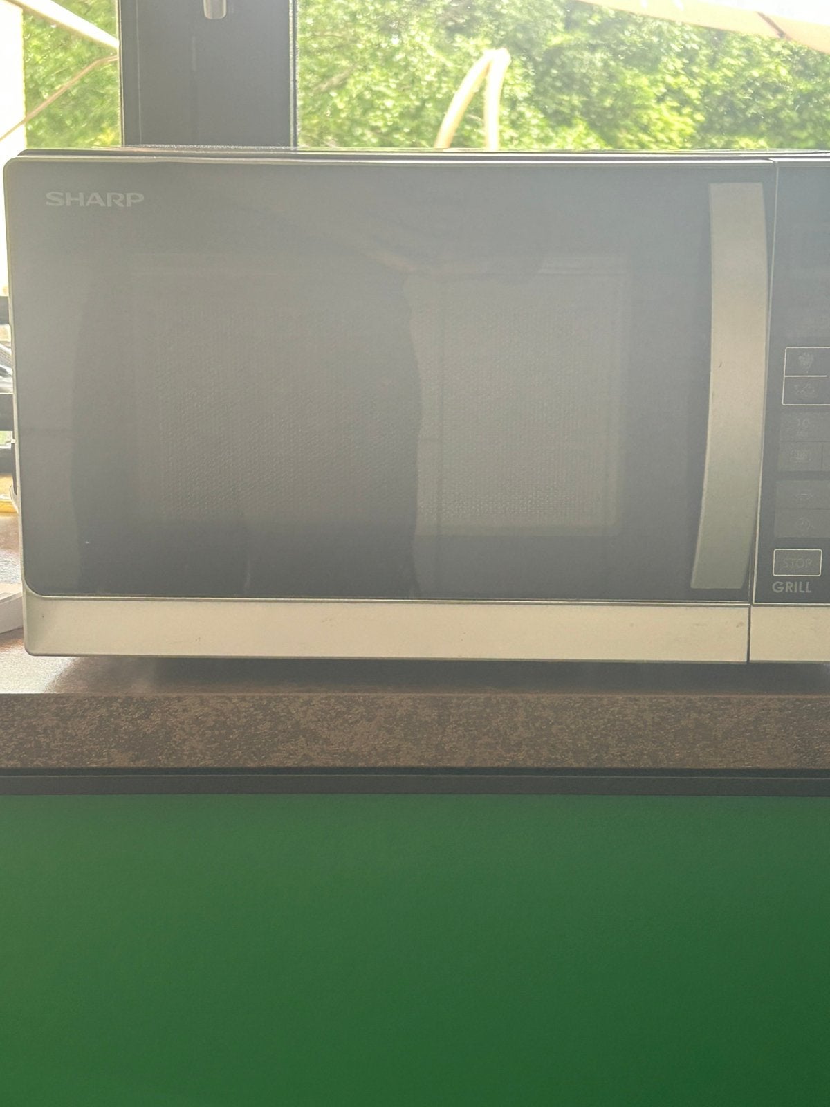Sharp combimagnetron, Witgoed en Apparatuur, Magnetrons, Ophalen, Combimagnetron, Grill, Zo goed als nieuw