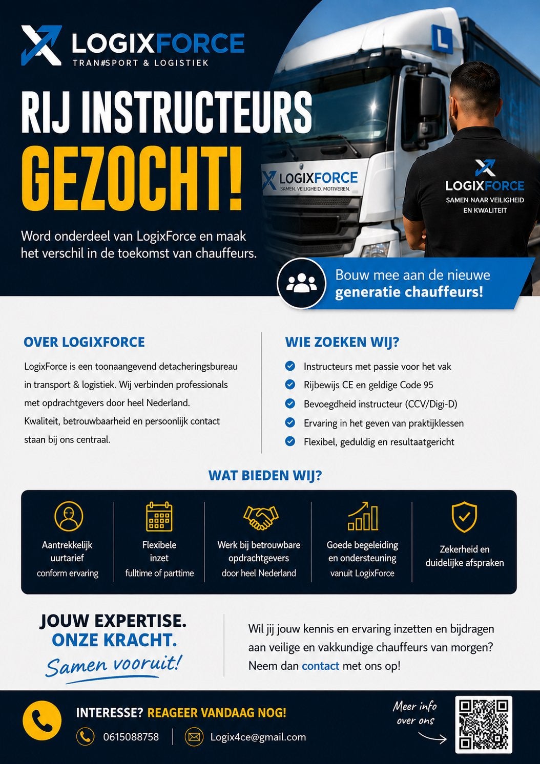 RIJ INSTRUCTEURS GEZOCHT !!!, 33 - 40 uur