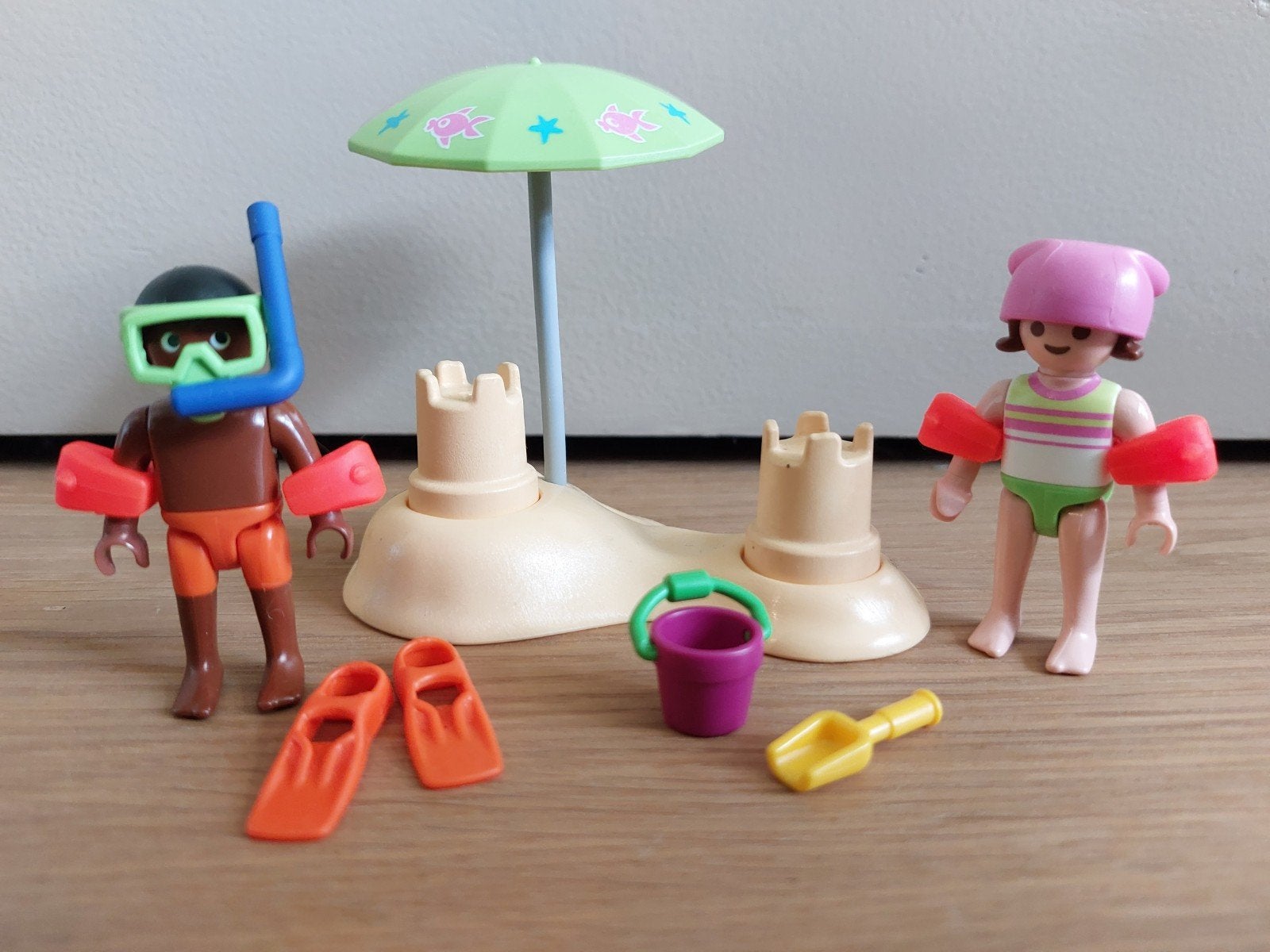 playmobil kinderen op het strand, Ophalen