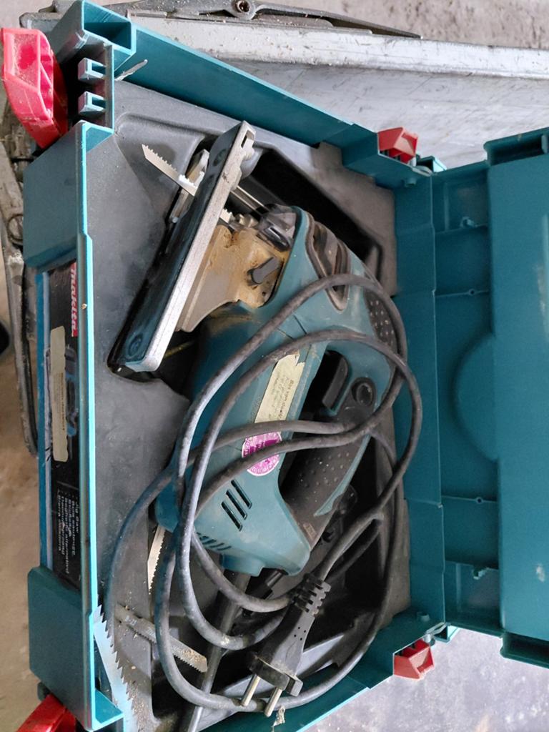 Makita Decoupeerzaag in koffer, Ophalen of Verzenden, Gebruikt, Decoupeerzaag, Makita