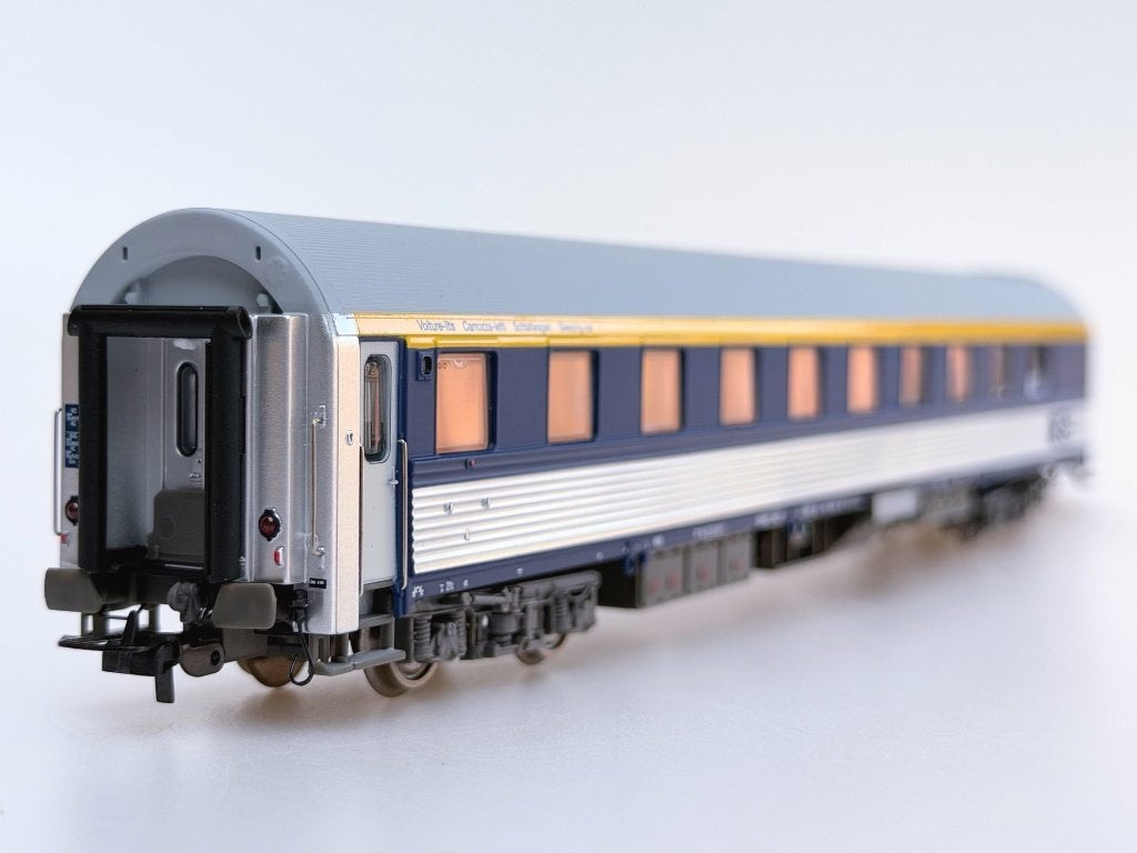 NS slaaprijtuig WLAB30 (LS Models 94001 excl. voor MTE), Overige merken, Gebruikt, Gelijkstroom, Wagon