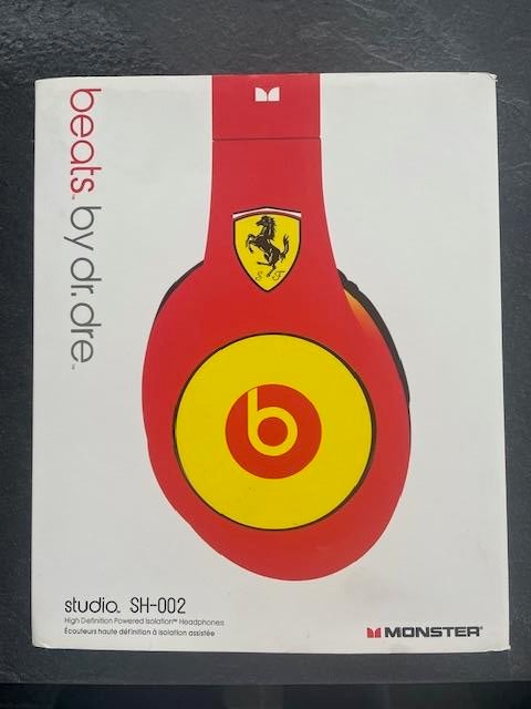 Beats by Dr. Dre Studio Ferrari Limited Edition Koptelefoon, Audio, Tv en Foto, Koptelefoons, Ophalen of Verzenden, Zo goed als nieuw