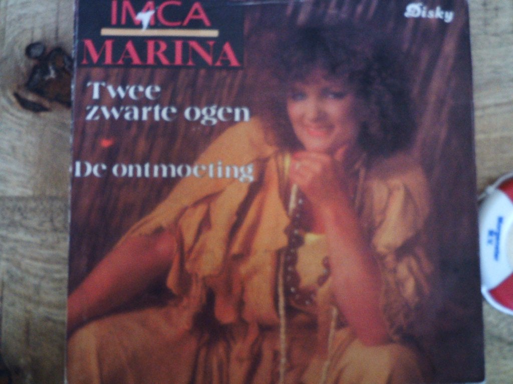 Imca Marina - Twee Zwarte Ogen / De Ontmoeting  27jul, Cd's en Dvd's, Vinyl Singles, 7 inch, Ophalen of Verzenden, Zo goed als nieuw