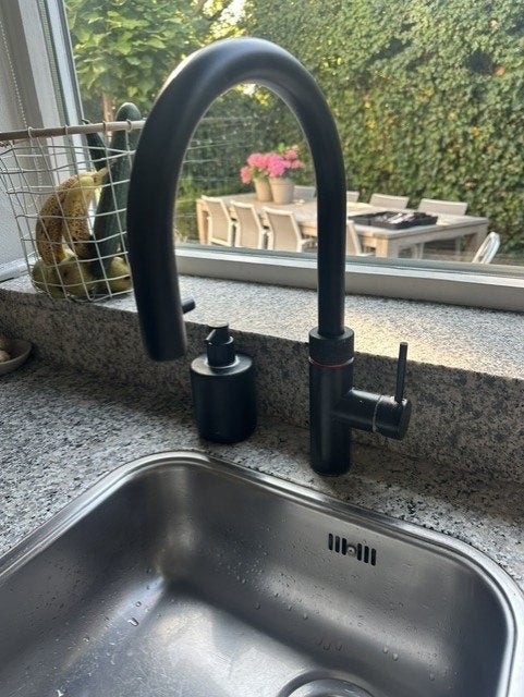 Quooker combi flex kraan zwart, Ophalen, Gebruikt