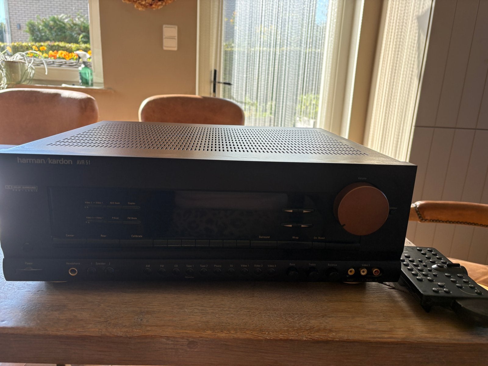 Harman/Kardon AVR 51 Versterker - Dolby Surround Pro Logic, Audio, Tv en Foto, Overige merken, Gebruikt, Ophalen of Verzenden