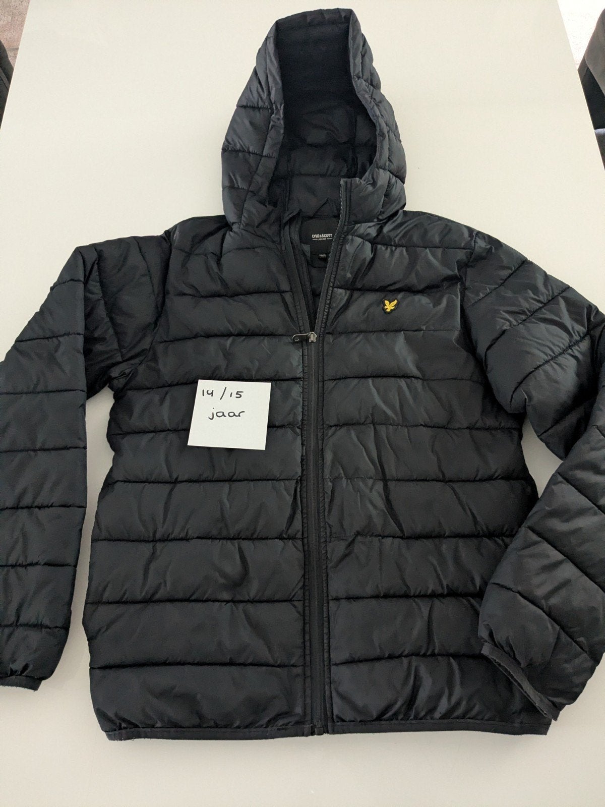 11 : Lyle en Scott jas 14/15 jaar, Kleding | Heren, Jassen | Winter, Ophalen of Verzenden, Zo goed als nieuw, Overige maten, Blauw