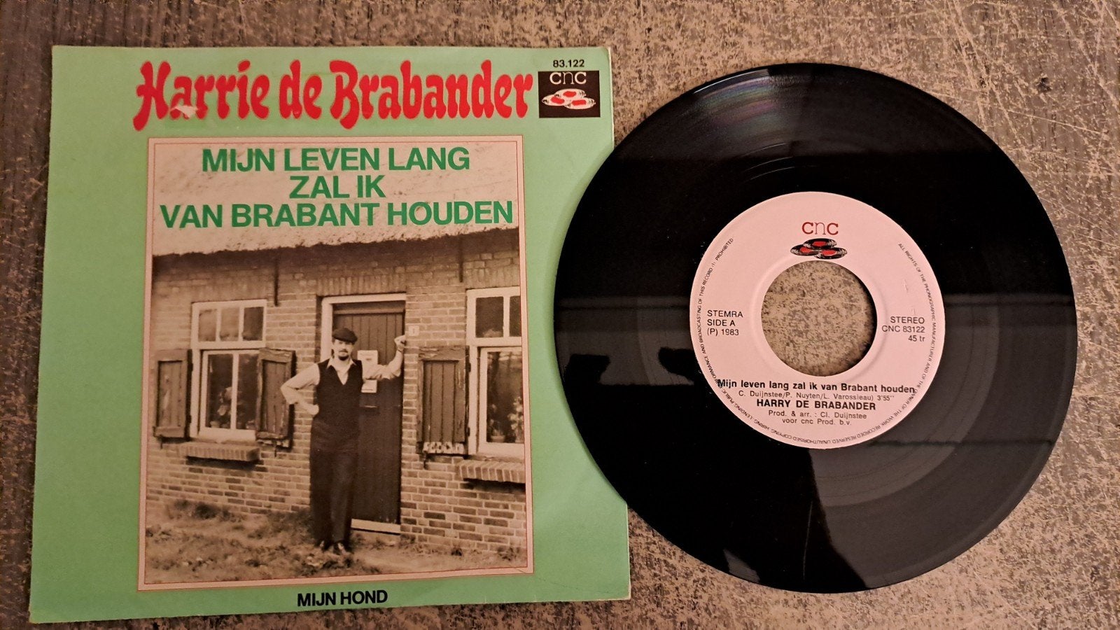 Harrie de Brabander-Mijn leven lang zal ik van brabant houde, Cd's en Dvd's, Fotohoes, Ophalen of Verzenden, Gebruikt, Nederlandstalig