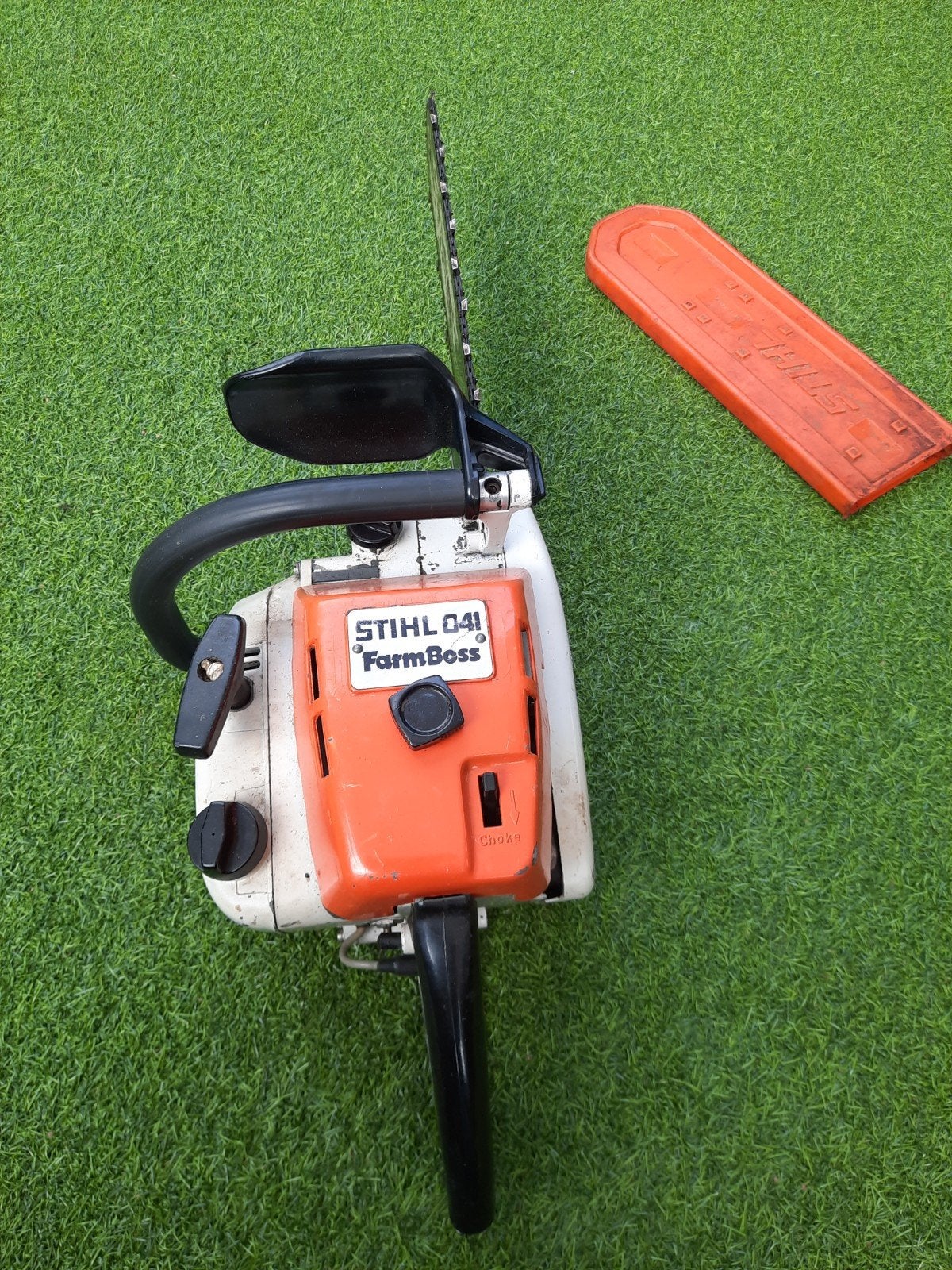 Stihl 041 FarmBoss Kettingzaag - 40 cm blad, Ophalen of Verzenden, Gebruikt, Overige typen, Stihl