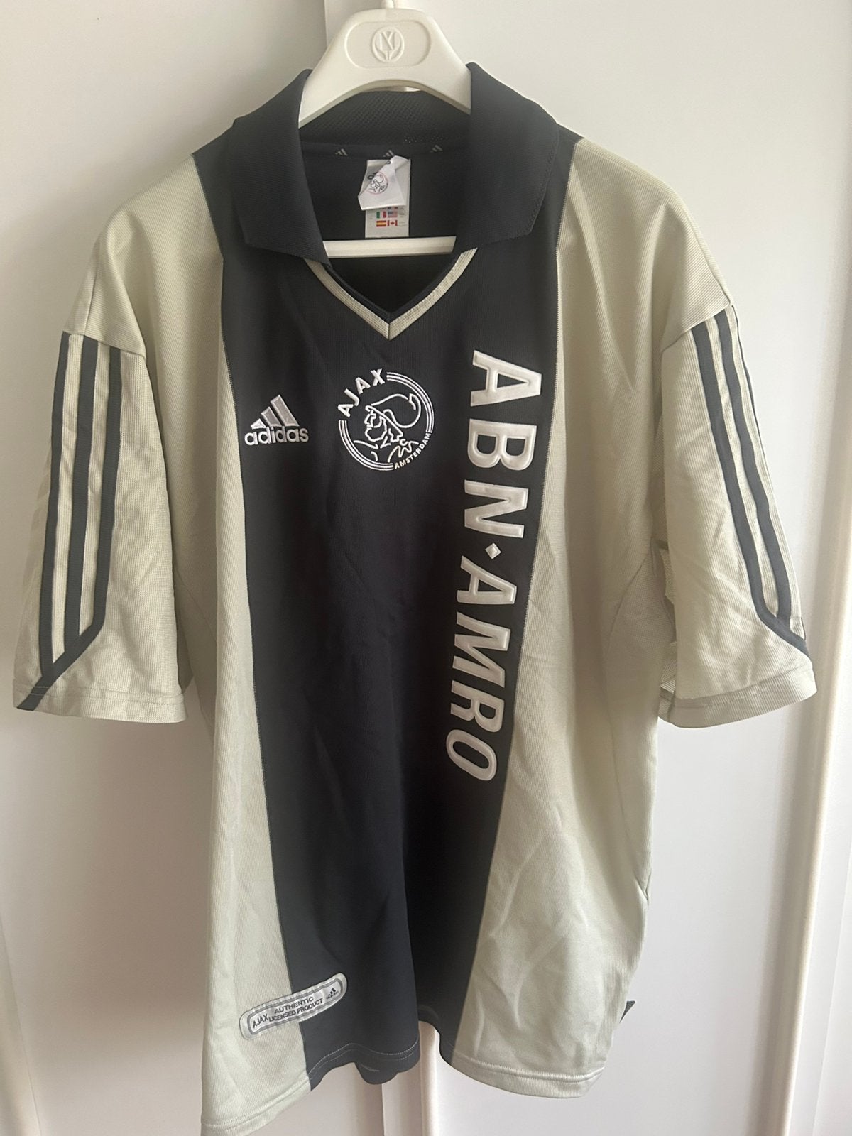 Vintage voetbalshirt voetbal shirt Ajax 2001-2002 XXL, Groter dan maat XL, Ophalen of Verzenden, Zo goed als nieuw, Shirt