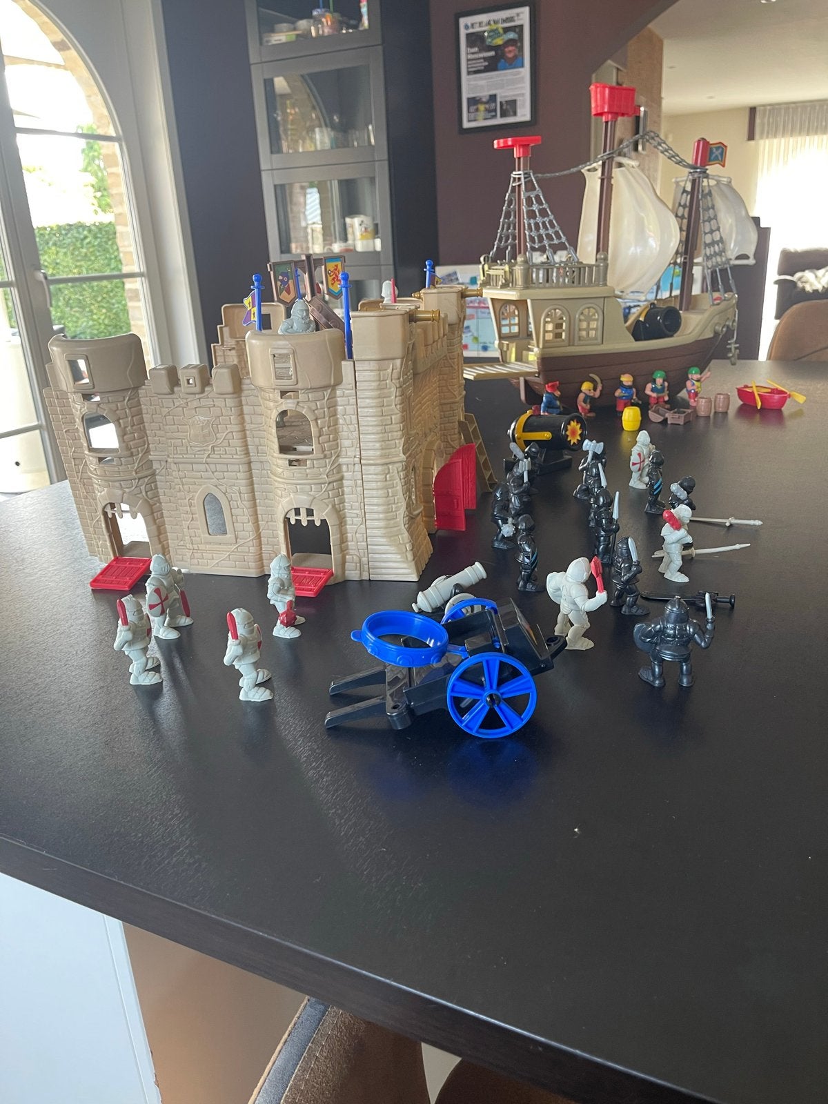 Redbox Piratenboot & Kasteel Speelset met Figuren, Ophalen, Gebruikt, Jongen of Meisje