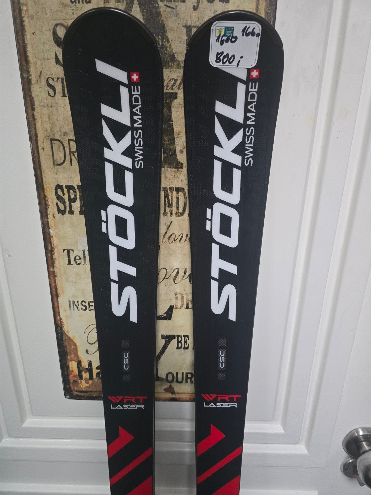 166cm 25/26 STOCKLI LASER WRT NPQ600€ VOOR KENNERS BEST SKI, Overige merken, 160 tot 180 cm, Stockli, Ophalen of Verzenden