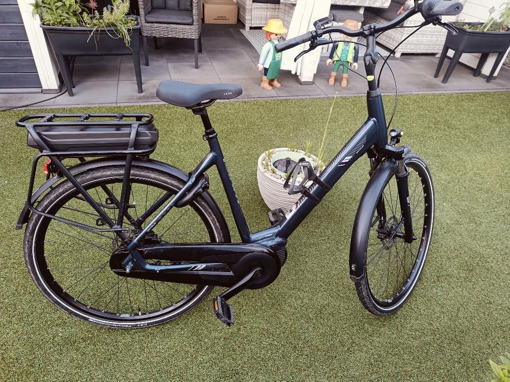 Blauwe Giant Entour E+ dames | 500Wh | middenmotor, Ophalen, Gebruikt, Giant, 50 km per accu of meer