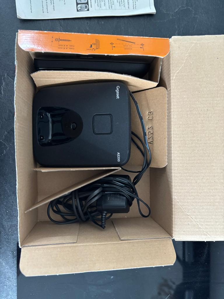 Gigaset AS200 draadloze telefoon met basisstation, Ophalen