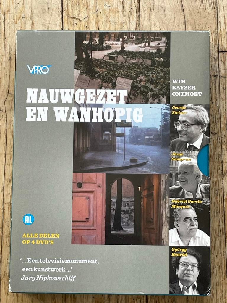 Nauwgezet en Wanhopig - VPRO Boxset (4 DVD's), Alle leeftijden, Ophalen of Verzenden, Zo goed als nieuw, Boxset