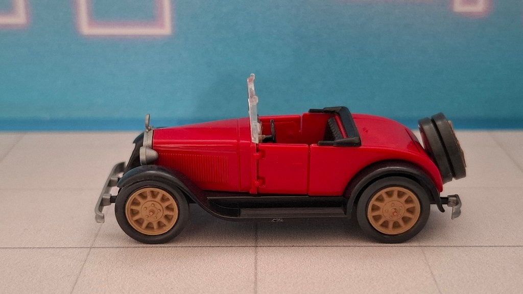 Roskopf 1:87 Mercedes Typ Stuttgart 260 Cabriolet rood, Ophalen of Verzenden, Gebruikt, Auto, Overige merken