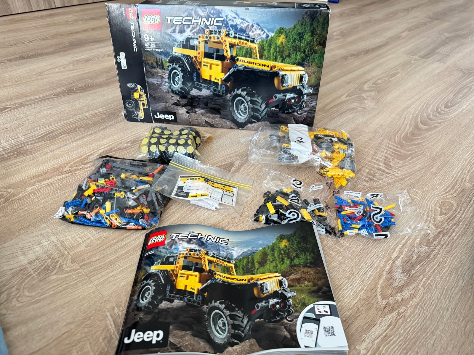 Lego Technic 42122 Jeep Wrangler Rubicon, Kinderen en Baby's, Speelgoed | Duplo en Lego, Lego, Ophalen of Verzenden, Zo goed als nieuw