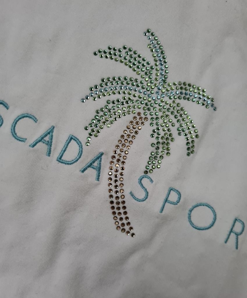 Escada Sport top Maat L, Maat 38/40 (M), Verzenden, Wit, Escada