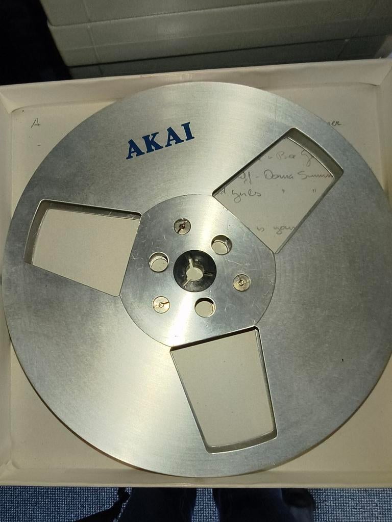 Akai bandrecorder lege spoel in doos, Ophalen of Verzenden