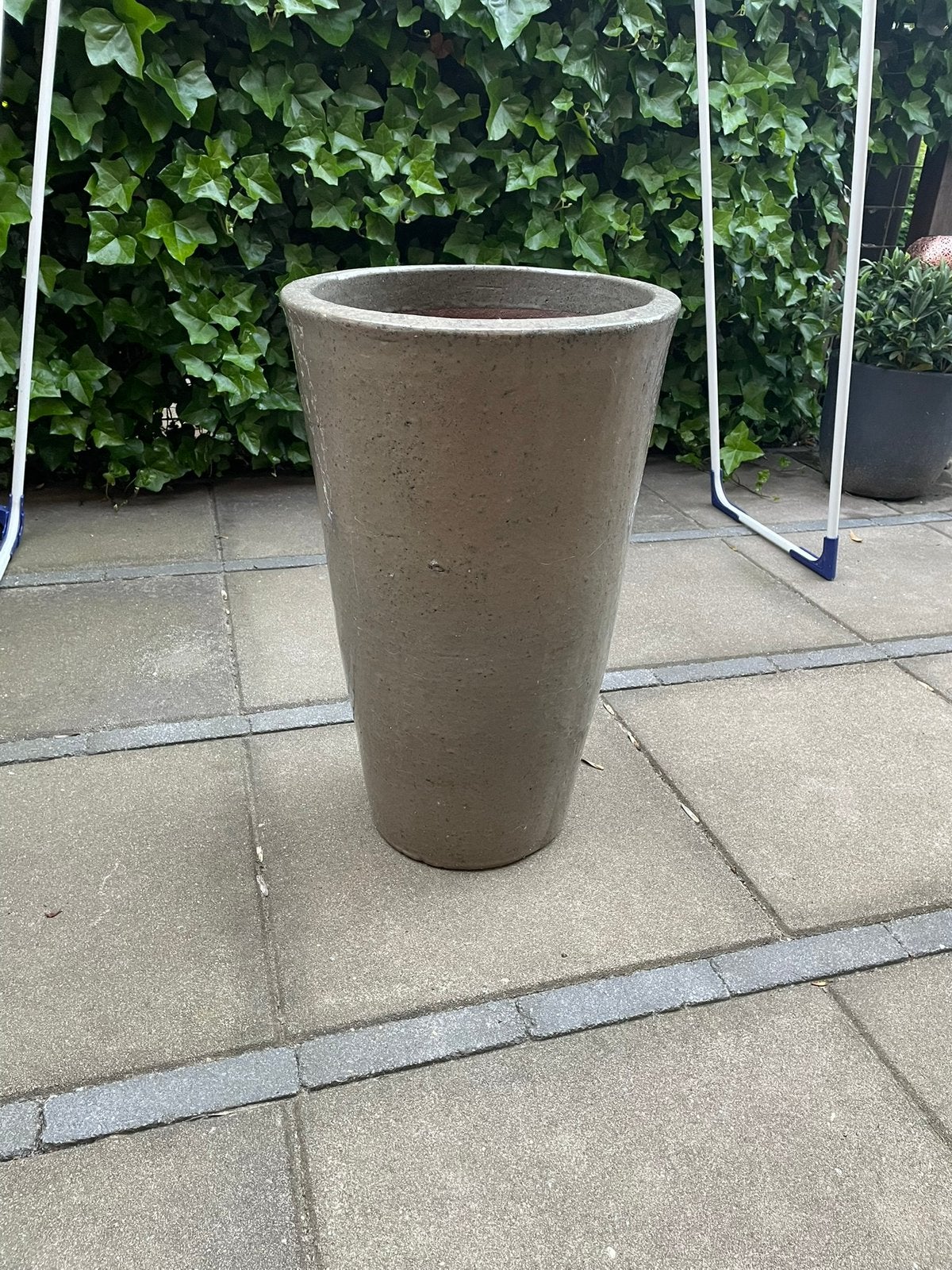 Buiten bloempot, Ophalen, Steen, Gebruikt, Rond