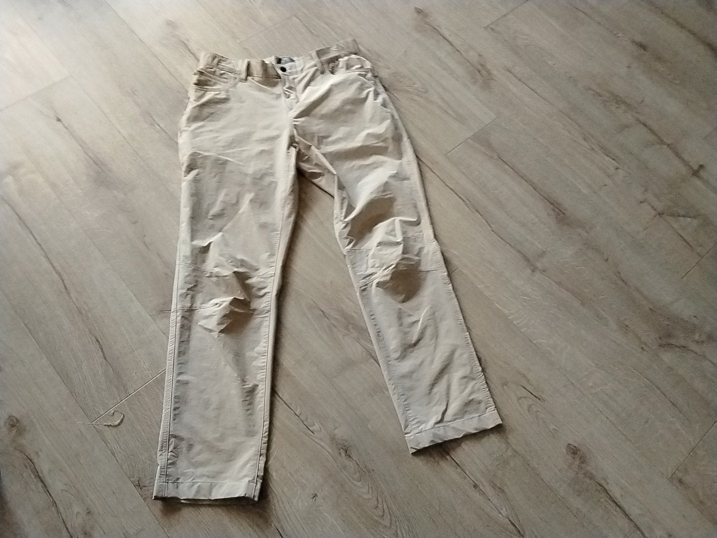 dames outdoor broek beige  strets m large m human natureanwb, Ophalen of Verzenden, Zo goed als nieuw, Kleding