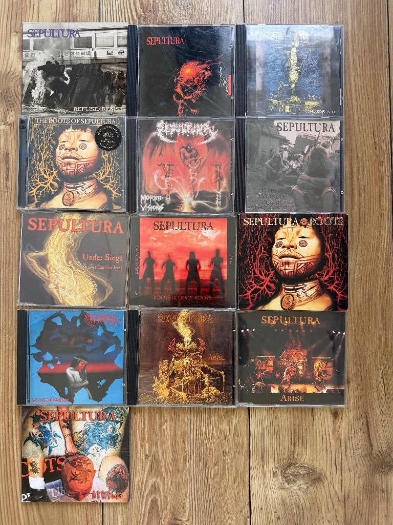 Sepultura CD collectie, Ophalen of Verzenden, Gebruikt