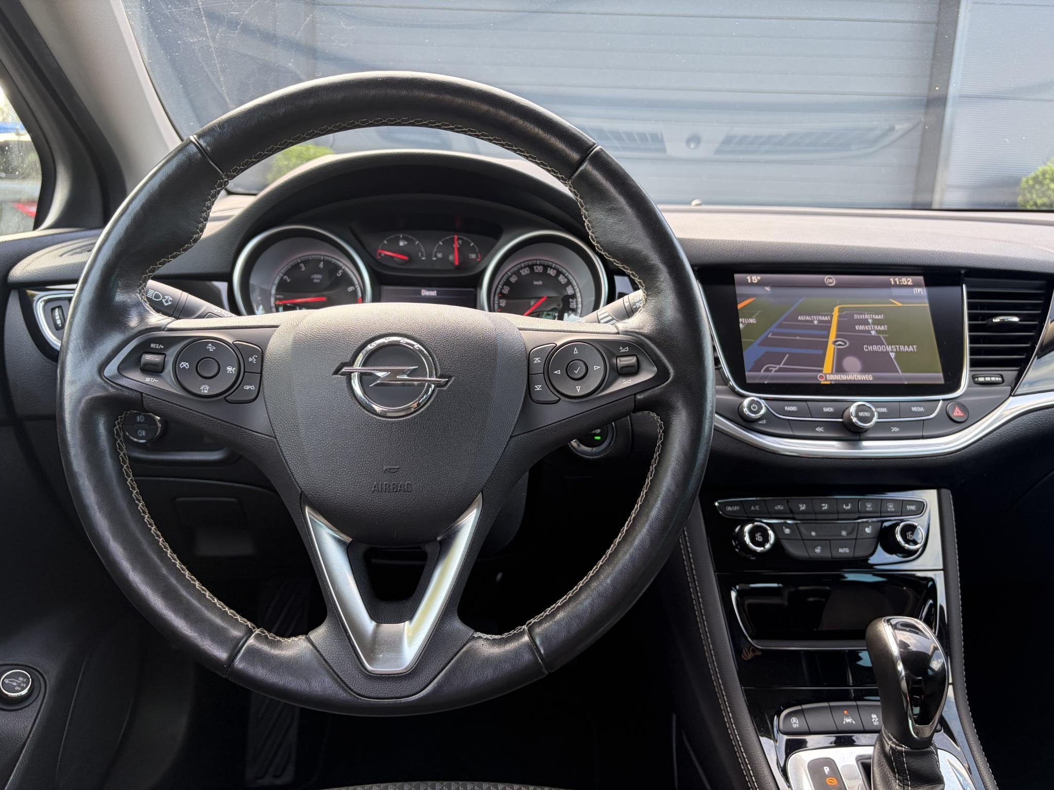 Opel Astra Sports Tourer 1.4 Business Executive ✓2 Eigenaa, Dealer onderhouden, Gebruikt, Blauw, Leder en Stof