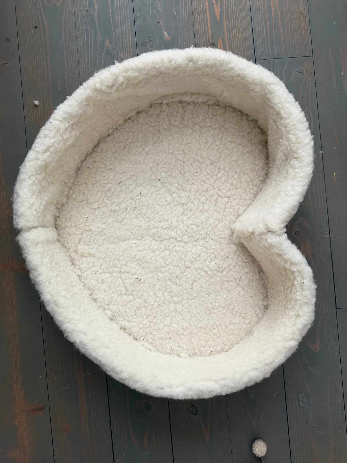 Newborn fotografie prop - zacht wit mandje, Ophalen of Verzenden, Zo goed als nieuw, Overige typen