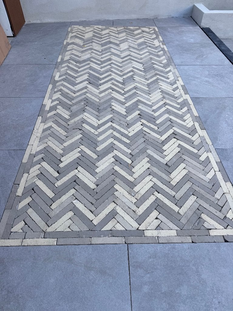 Nieuwe klinkers Cardiff Onbezand Getrommeld – ca. 6,5 m², Klinkers, Nieuw, Beton, 5 tot 10 m²