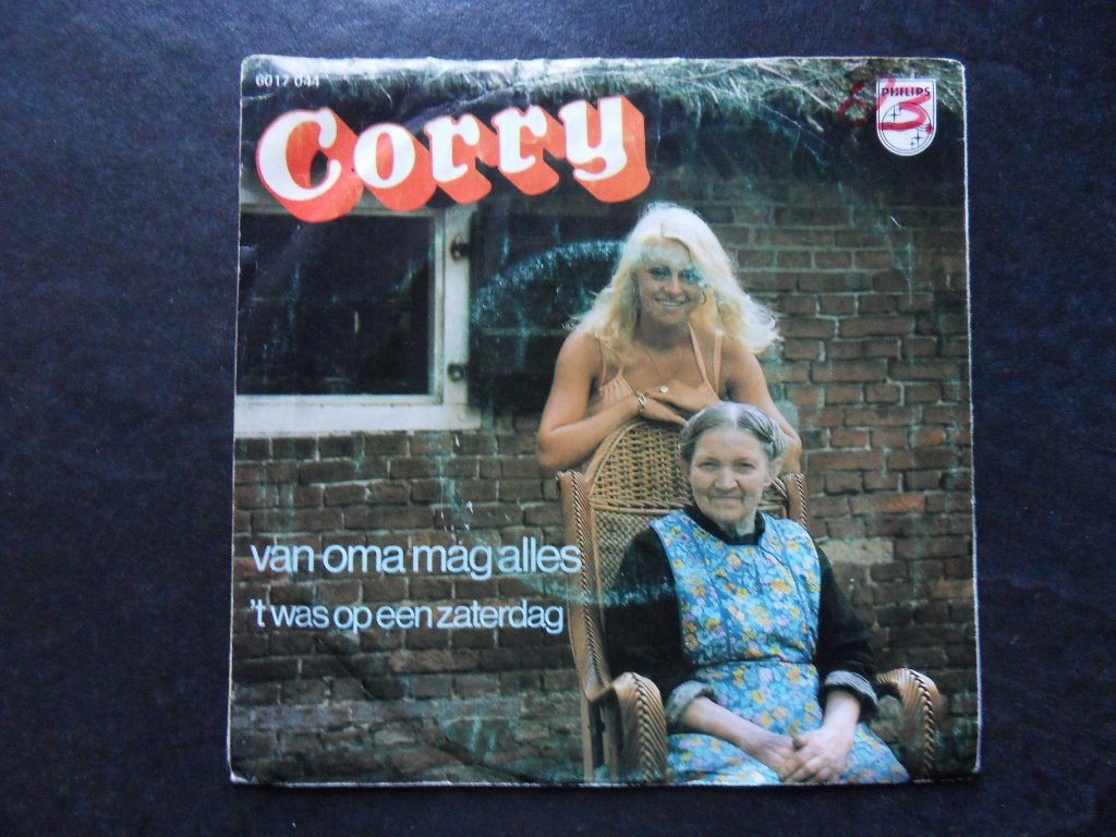 Corry - Van oma mag alles, Cd's en Dvd's, Vinyl Singles, Ophalen of Verzenden, Gebruikt, Nederlandstalig