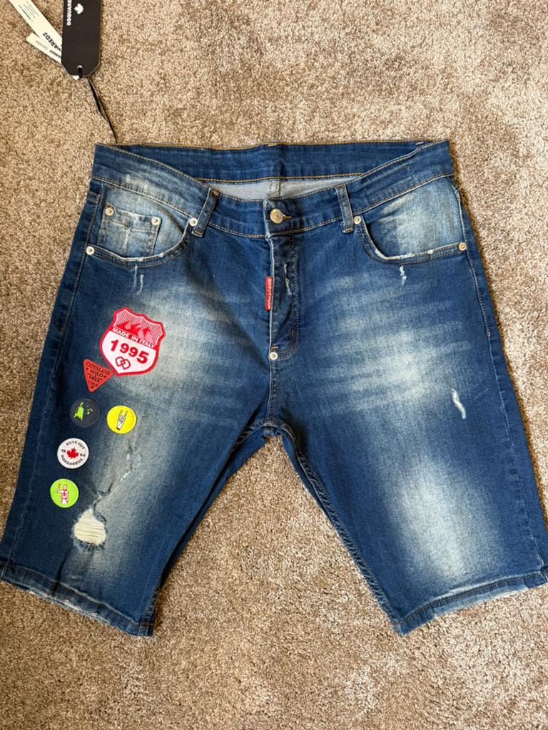Dsquared2 korte jeans, Ophalen of Verzenden, Nieuw, Blauw