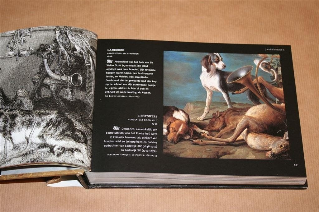 Honden in de Kunst en Literatuur — Schilderijen & Rassen, Ophalen of Verzenden, Gelezen, Honden