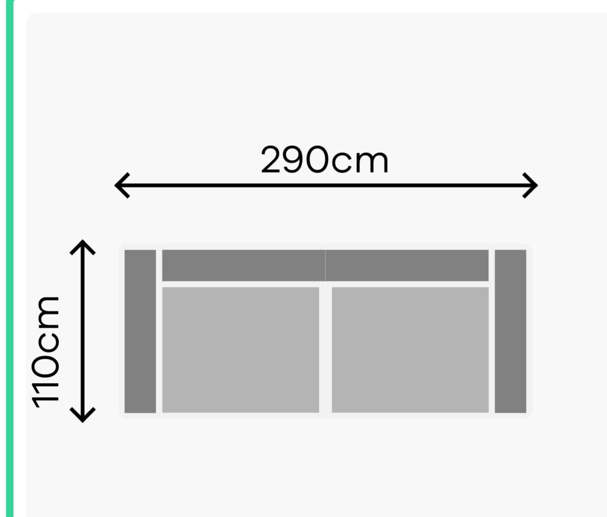 Bankstel twee stuks, Ophalen, 100 tot 125 cm, Zo goed als nieuw, Rechte bank