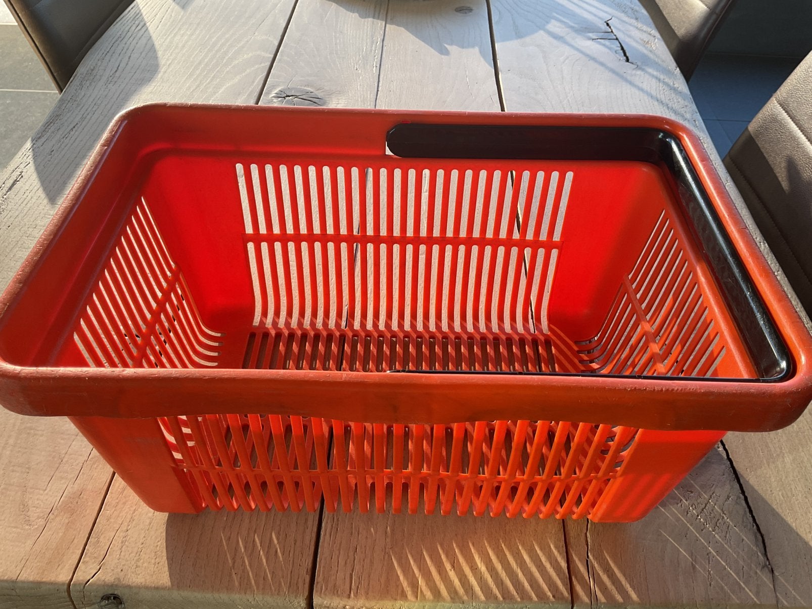 VINTAGE WINKELMANDJE, Ophalen of Verzenden, Gebruikt